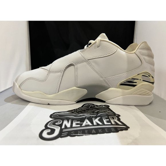 Jordan 8 Retro Low White Metallic Silver - 306157 101 Men's size 12.5 - Picture 1 of 9